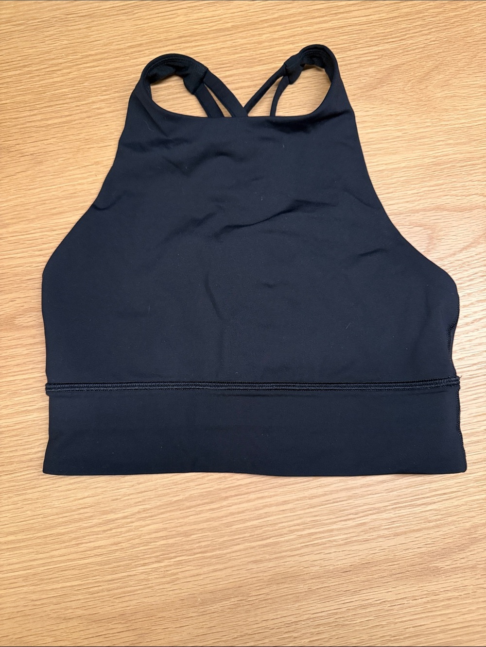 lululemon athletica Black High-Neck Sports Bralette